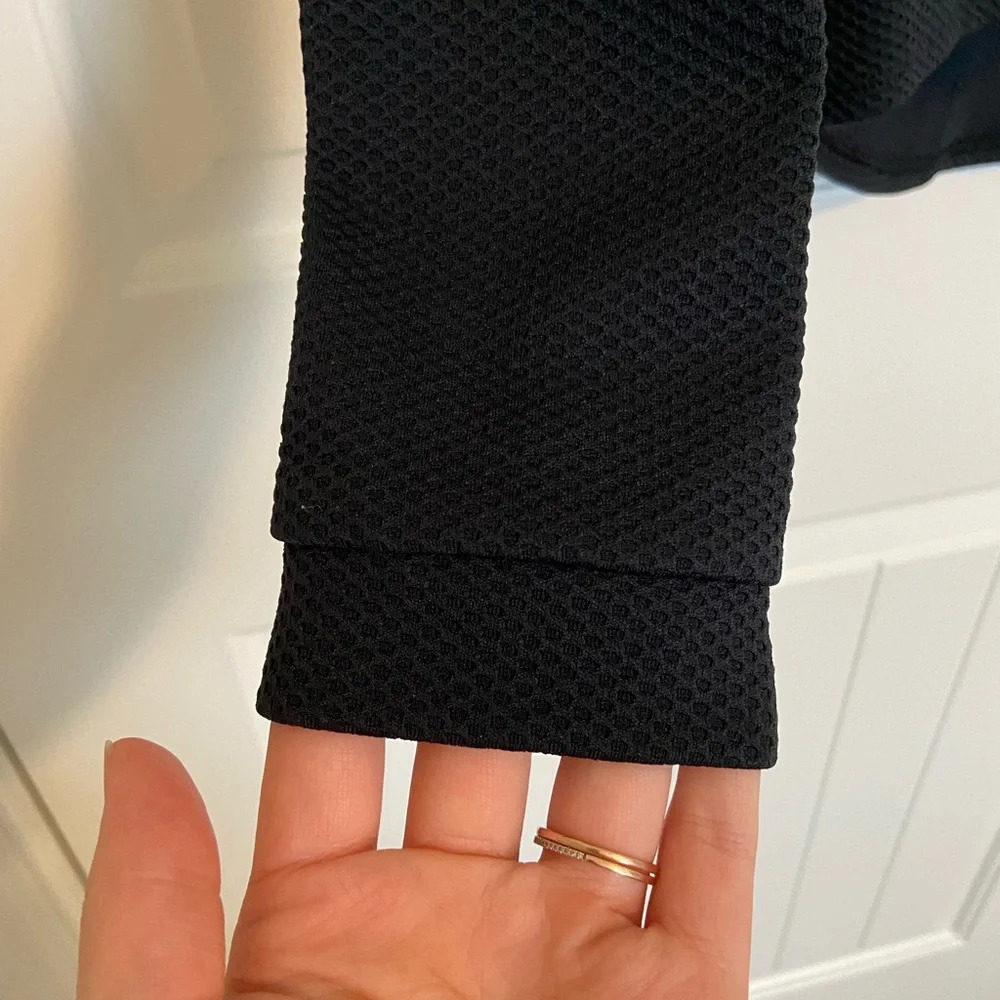 NFL women’s black compression turtleneck‎ active long sleeve shirt — small - Picture 3 of 5